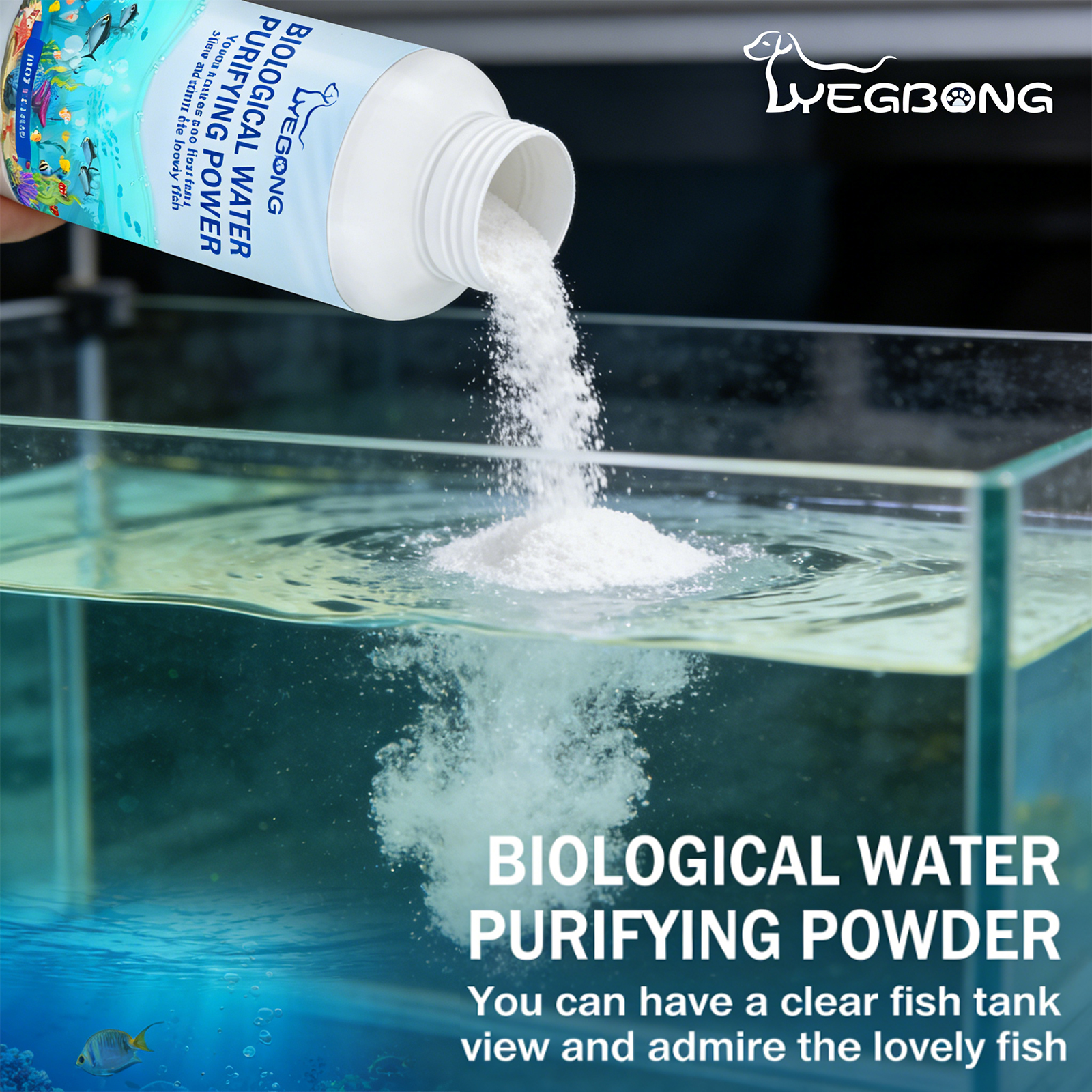Aquarium Marine Salt - Fish Tank Water Purifier Powder Quickly