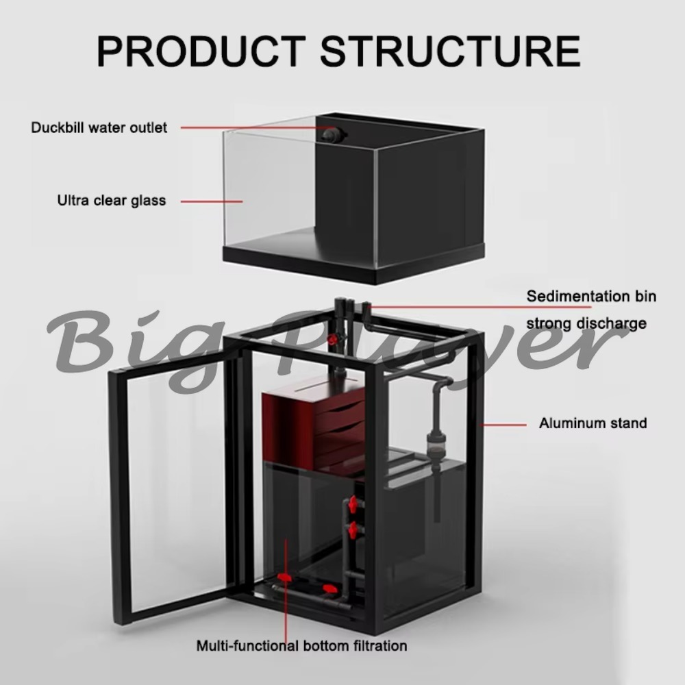 Glass Mini Salt Water Marine A - Aquarium Marine Salt recensione e prezzo